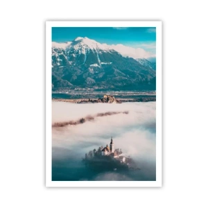 Plakat - Begyndelsen på et eventyr - 70x100 cm