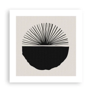 Plakat - En vifte af muligheder - 40x40 cm