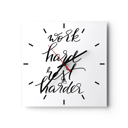 Vægur, Uret - Balance i livet - 30x30 cm