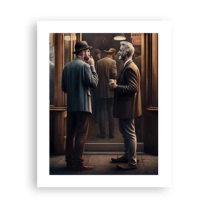 Plakat - Et godt øjeblik på dagen - 40x50 cm