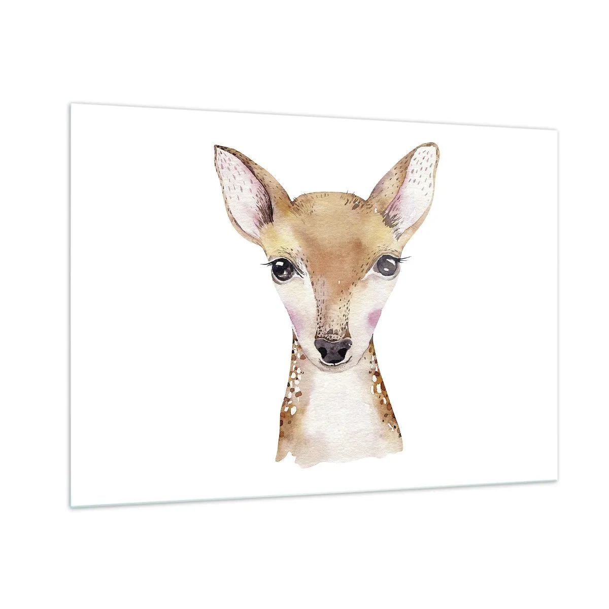 Billede på glas - Uskyldighedens natur - 100x70 cm