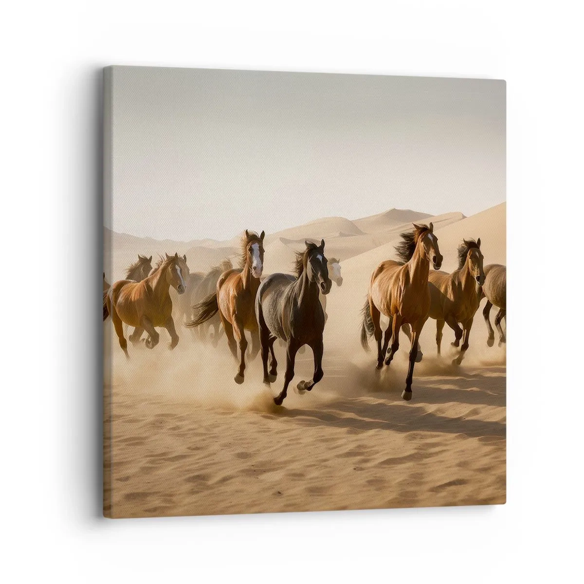 Lærredstryk - Billede på lærred - Fri som vinden - 30x30 cm