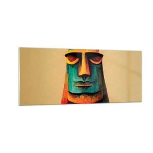Billede på glas - Statuarisk, men alligevel sympatisk - 100x40 cm