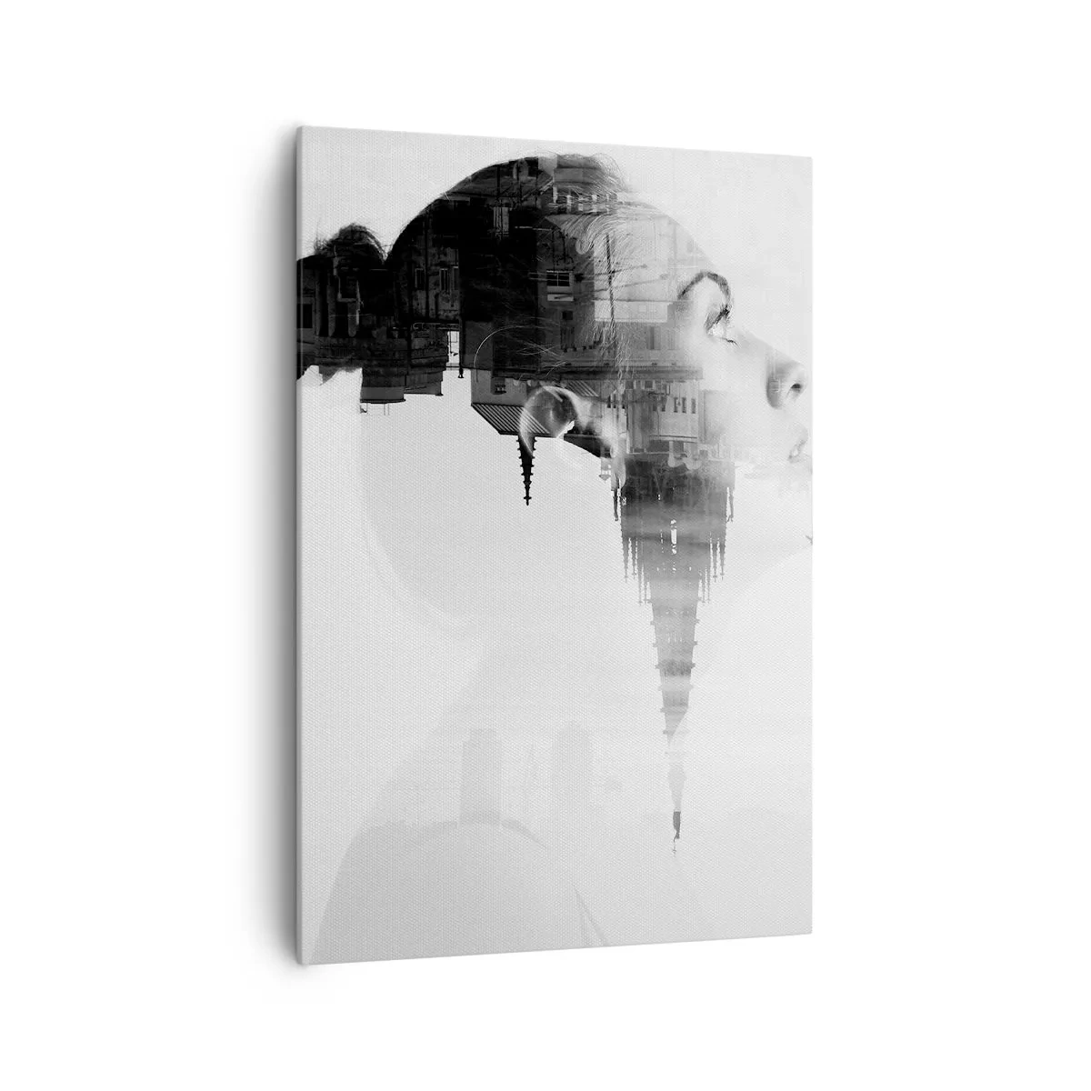 Lærredstryk - Billede på lærred - På begge sider af glasset - 70x100 cm