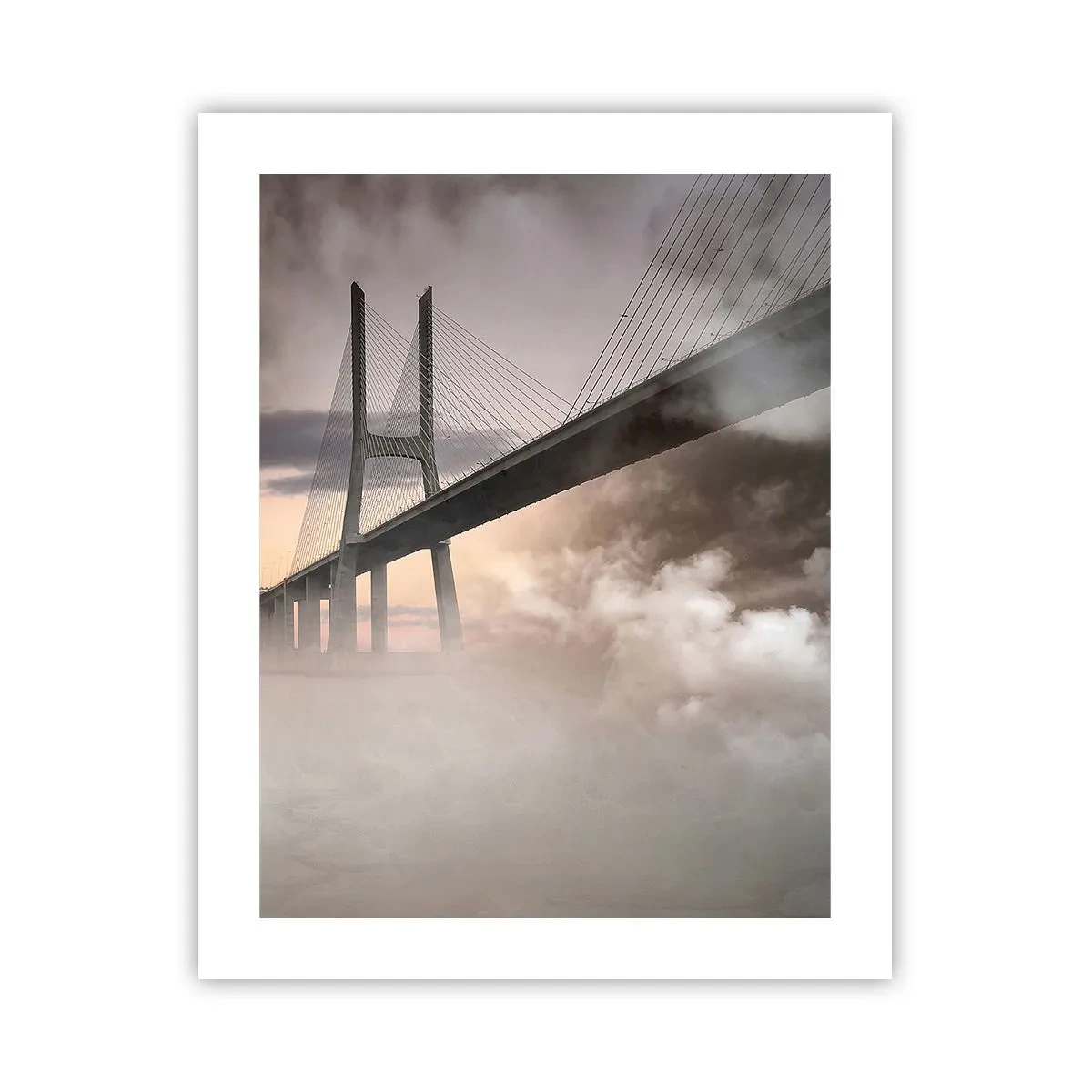 Plakat - På en flod, der ikke eksisterer - 40x50 cm