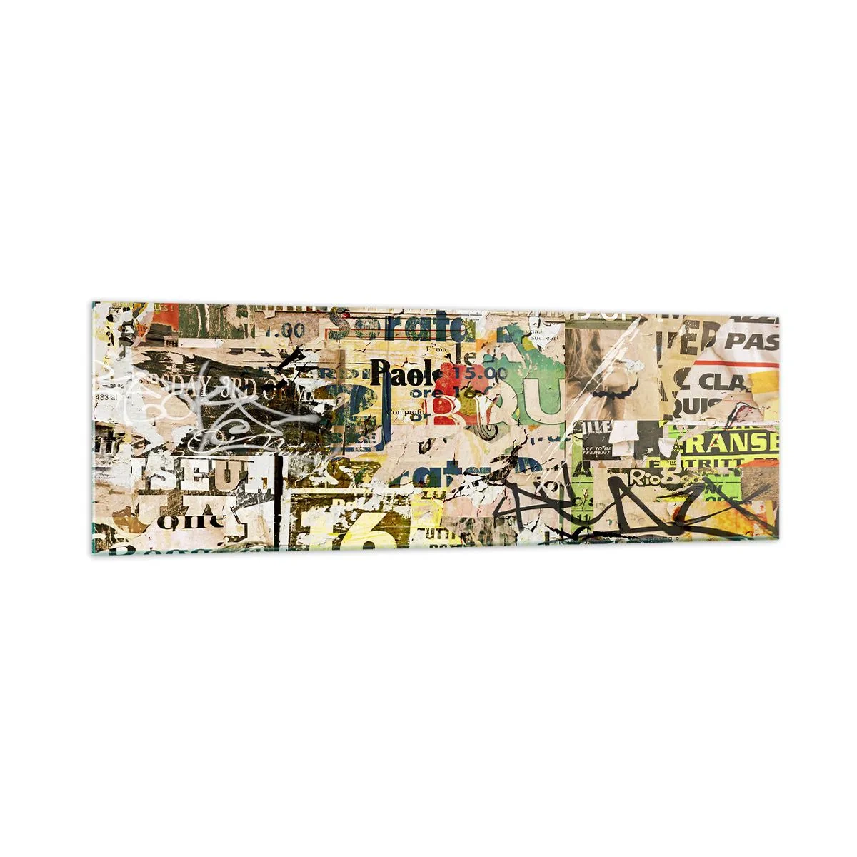 Billede på glas - Åh, det er ved at ske... - 160x50 cm
