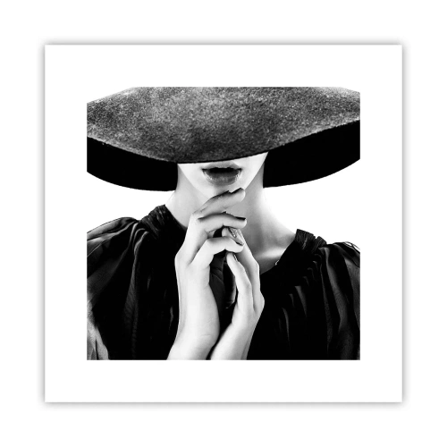 Plakat - Usynlig skønhed - 30x30 cm