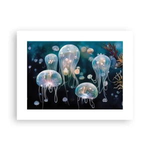 Plakat - Undervandsbold - 40x30 cm