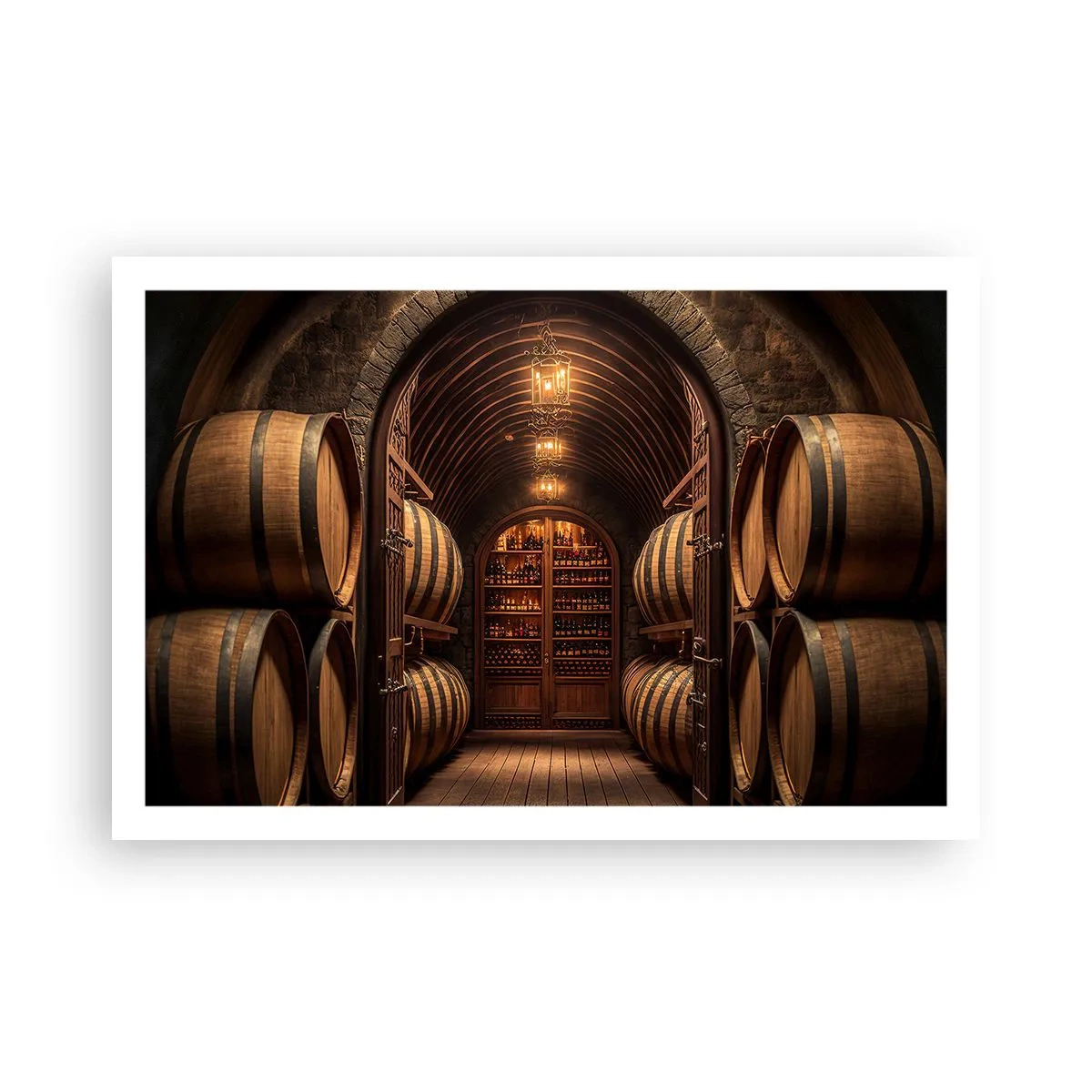 Plakat - Atmosfærisk kælder - 91x61 cm