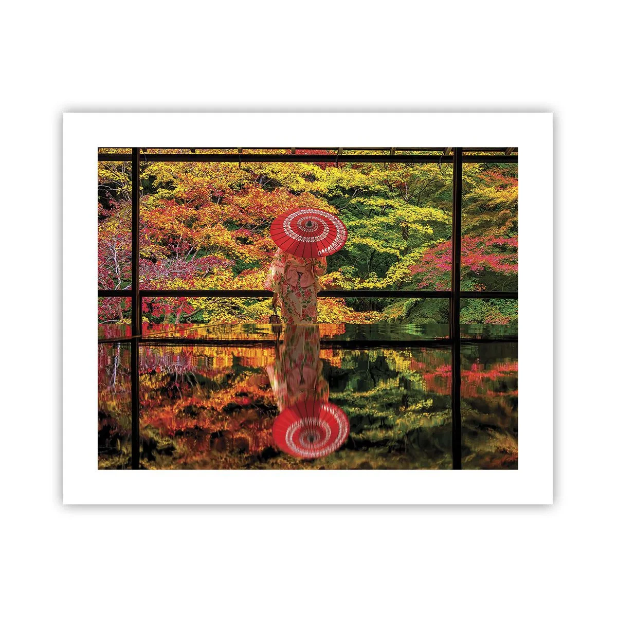 Plakat - I naturens tempel - 50x40 cm
