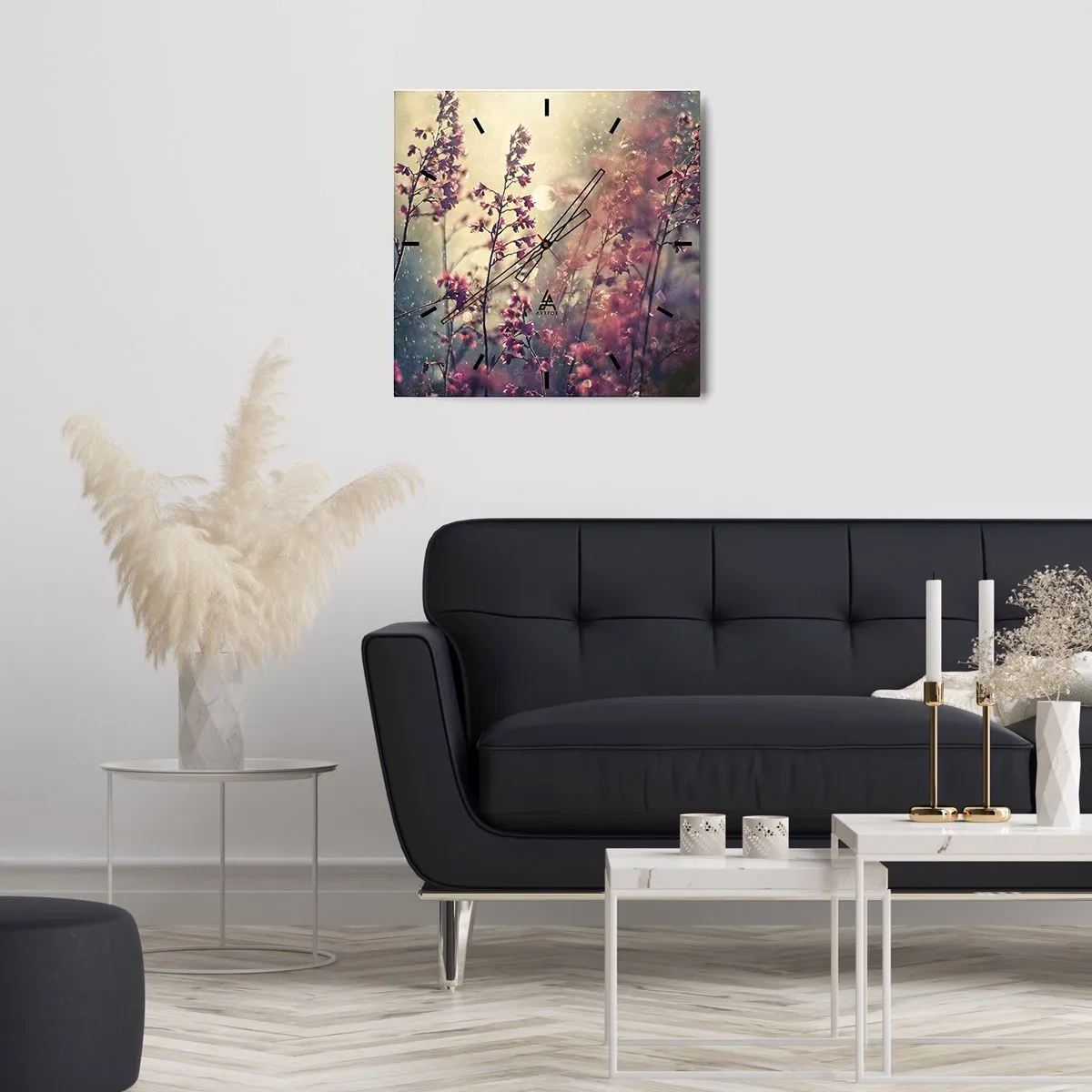 Vægur, Uret - Hemmelig have - 30x30 cm