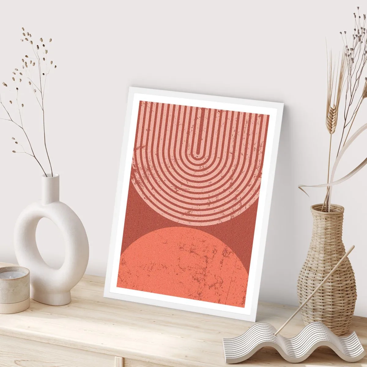 Plakat i hvid ramme - Tæt forhold - 30x40 cm