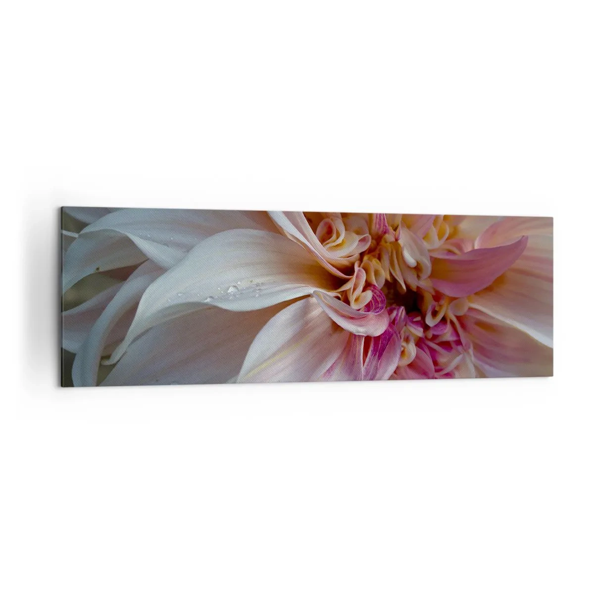 Lærredstryk - Billede på lærred - Blomstrende friskhed - 160x50 cm