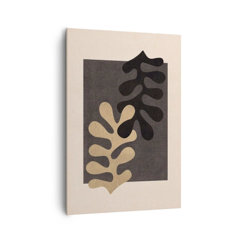 Lærredstryk - Billede på lærred - Fravær og supplement - 70x100 cm