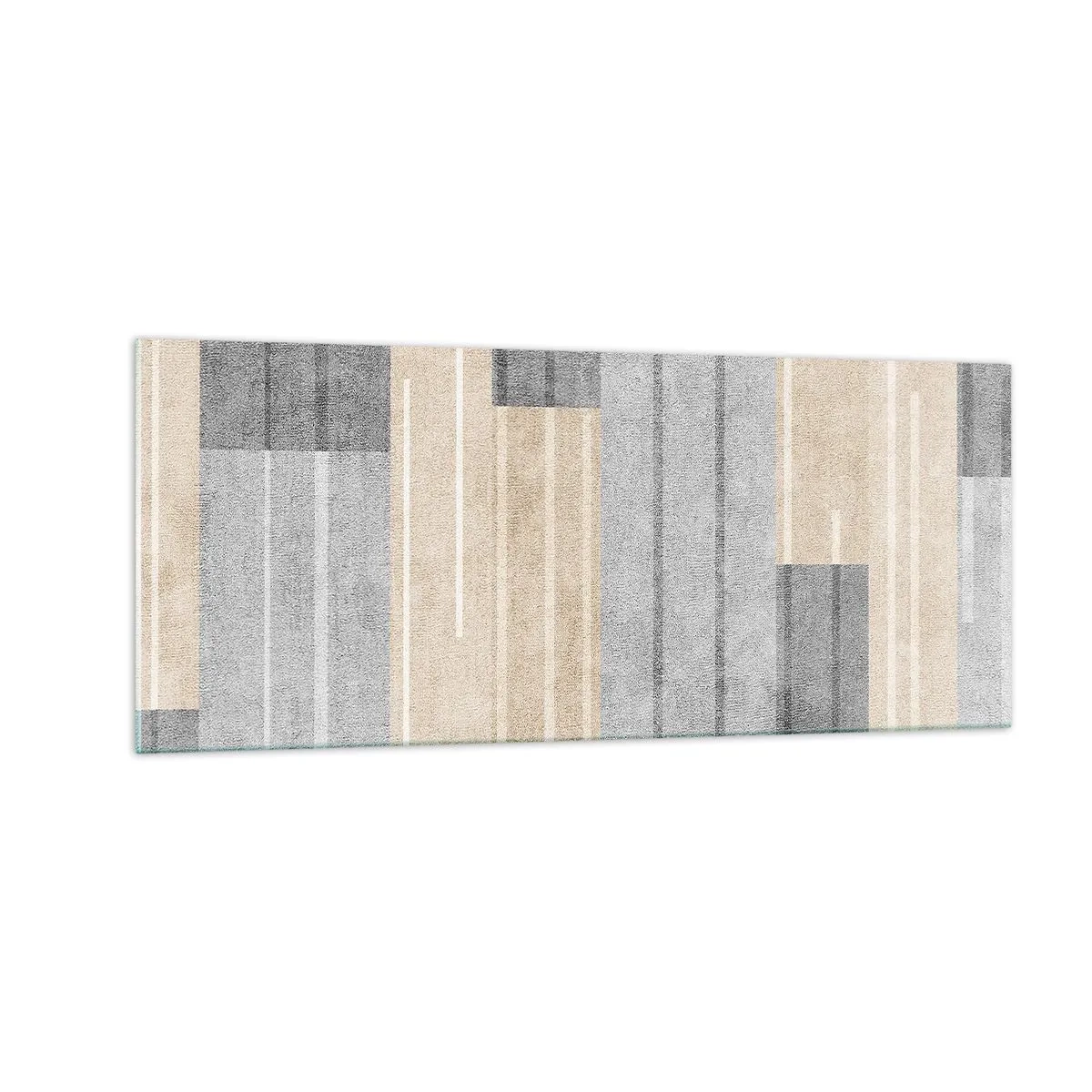 Billede på glas - Komposition: hold den lodret - 100x40 cm