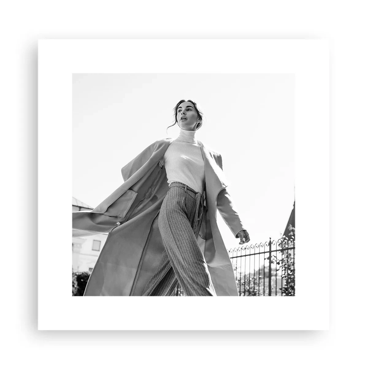 Plakat - Kommer du med mig? - 30x30 cm