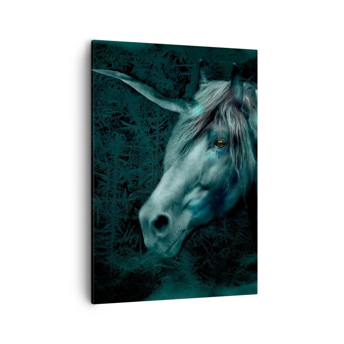 Lærredstryk - Billede på lærred - I en eventyrlig skov - 50x70 cm