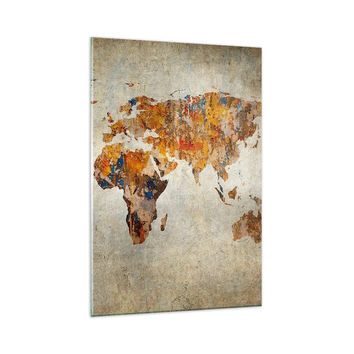 Billede på glas - En virkelig stor verden - 80x120 cm