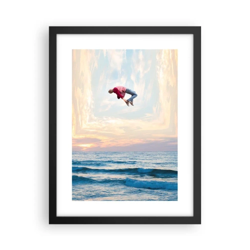 Plakat i sort ramme - Til en anden dimension - 30x40 cm