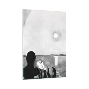 Billede på glas - Altid et mysterium - 80x120 cm