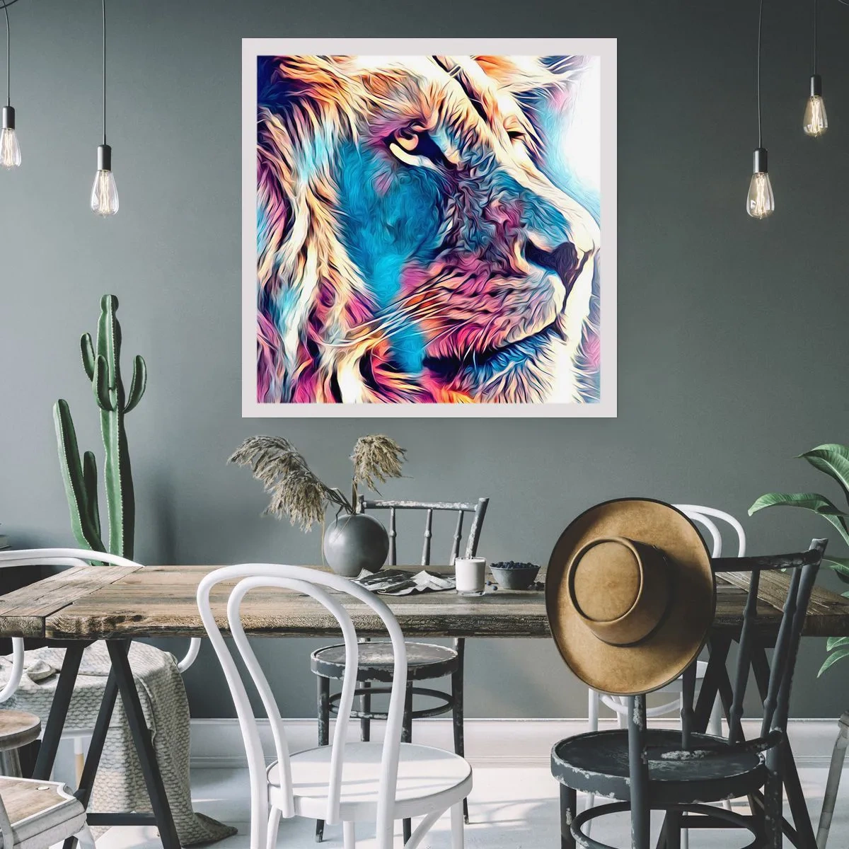 Plakat - Naturens visdom - 30x30 cm