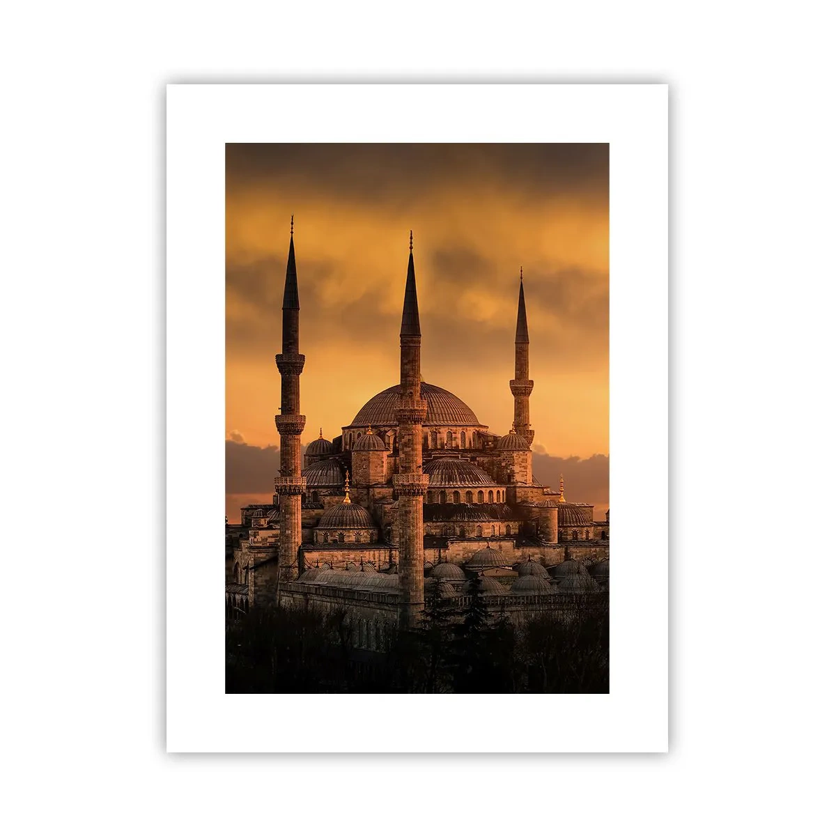 Plakat - Gud er stor - 30x40 cm