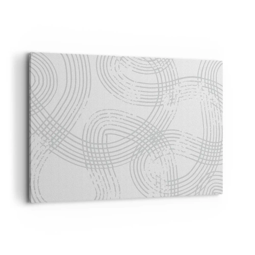 Lærredstryk - Billede på lærred - Der er ingen lige vej - 120x80 cm