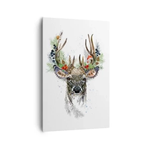 Lærredstryk - Billede på lærred - I festlig påklædning - 80x120 cm