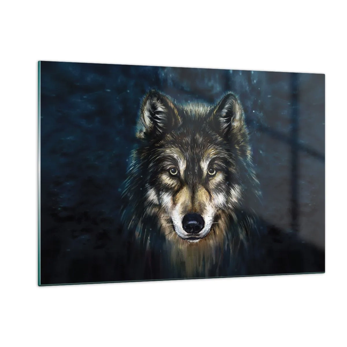 Billede på glas - Alfa? Og omega - 120x80 cm