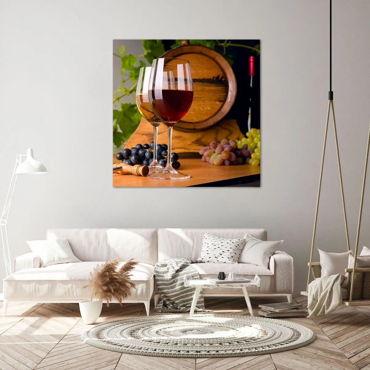 Lærredstryk - Billede på lærred - Som de gamle mestre - 60x60 cm