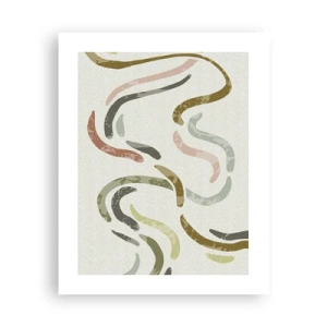 Plakat - Abstraktionens glade dans - 40x50 cm