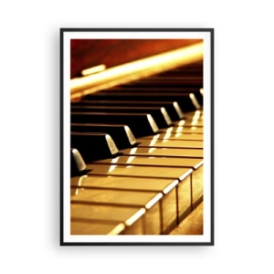 Plakat i sort ramme - Ubegrænsede muligheder - 70x100 cm