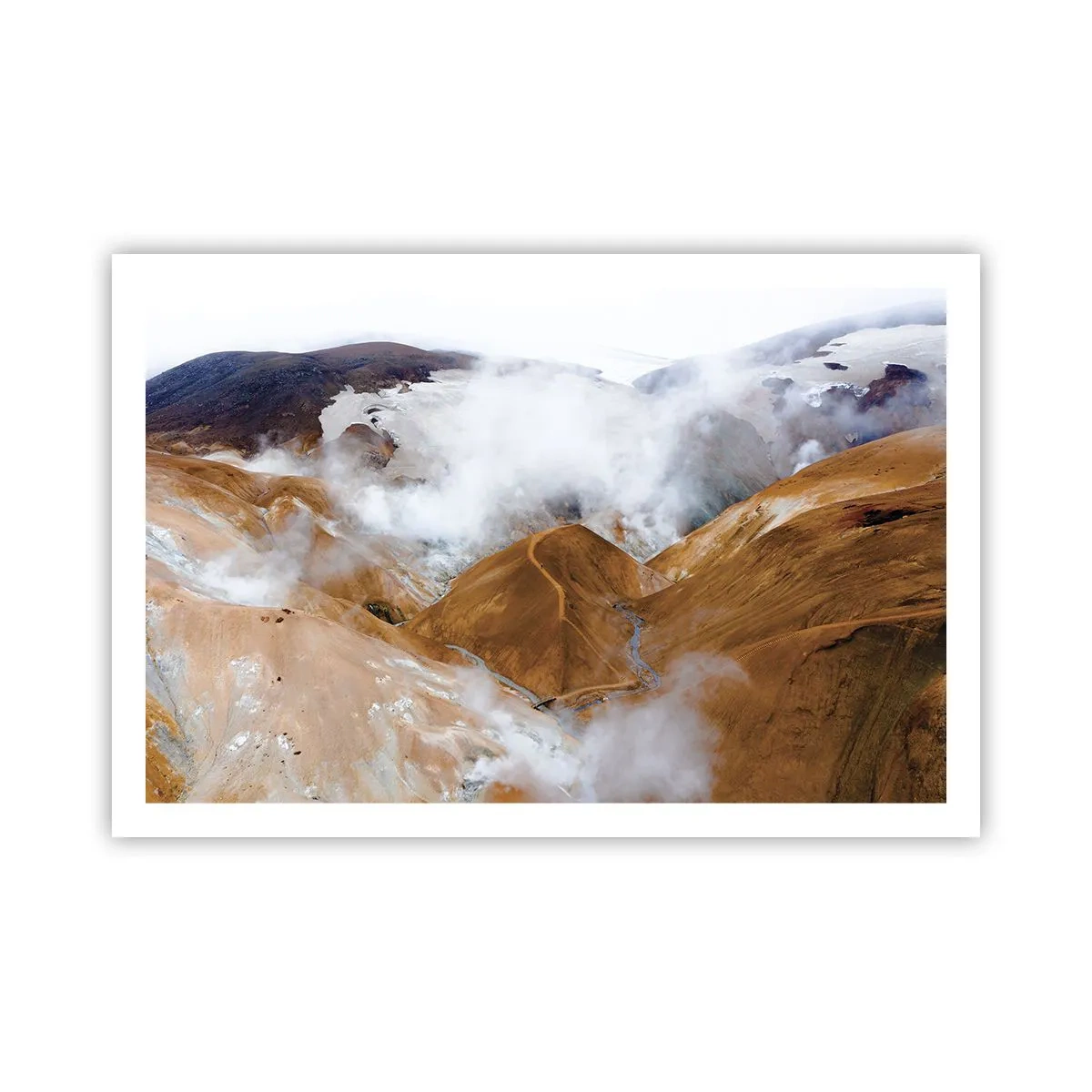Plakat - Den rå skønhed i Island - 91x61 cm
