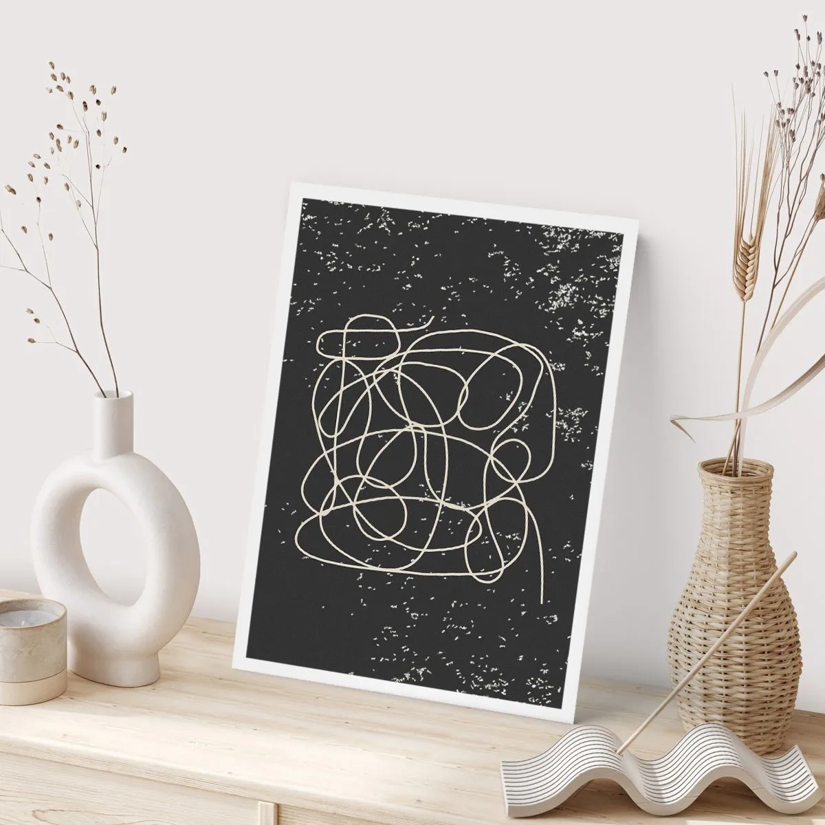 Plakat - Vandrende tanker - 50x70 cm