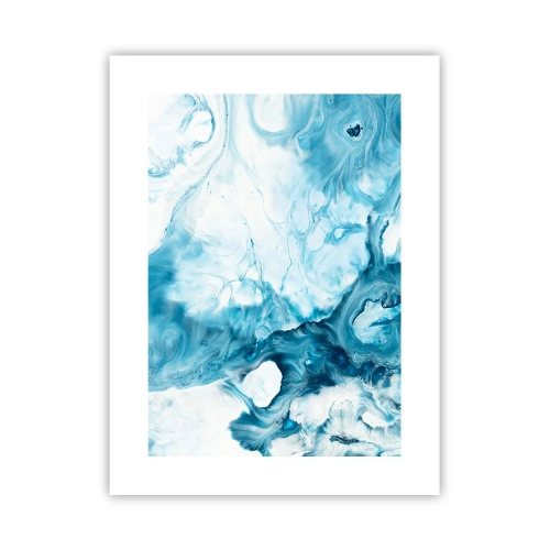 Plakat - Blå koncert - 30x40 cm