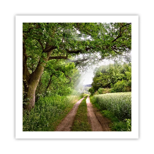 Plakat - Et in Arcadia ego - 60x60 cm