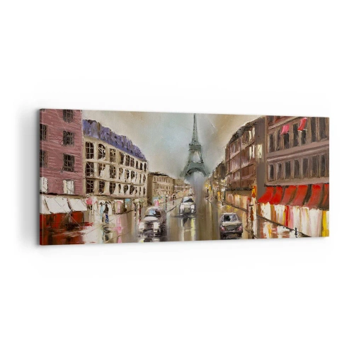 Lærredstryk - Billede på lærred - Det eneste, der betyder noget, er hende - 100x40 cm
