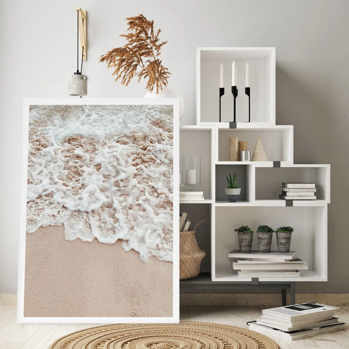 Plakat - Jeg er straks tilbage - 50x70 cm