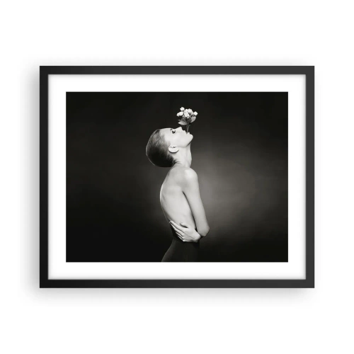 Plakat i sort ramme - Excentrisk elegance - 50x40 cm