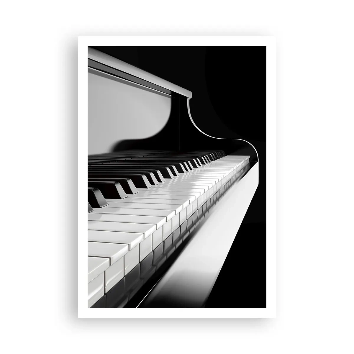 Plakat - Harmoni af former og farver - 70x100 cm