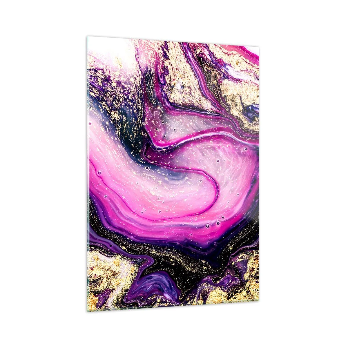 Billede på glas - Et øjeblik bag kulisserne - 50x70 cm