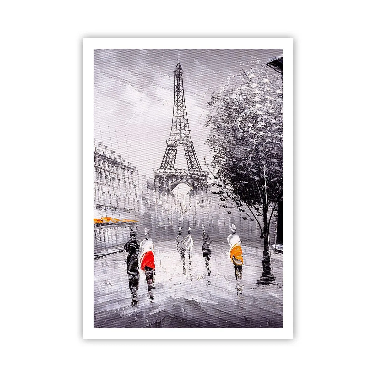 Plakat - En parisisk spadseretur - 70x100 cm