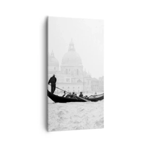 Lærredstryk - Billede på lærred - En rejse til skønhedens kilder - 55x100 cm