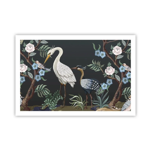 Plakat - Fugleparade - 91x61 cm