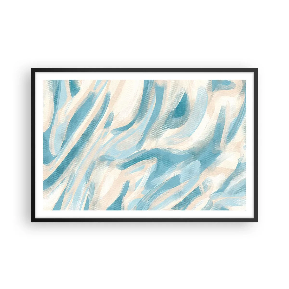 Plakat i sort ramme - Forårsbriser - 91x61 cm