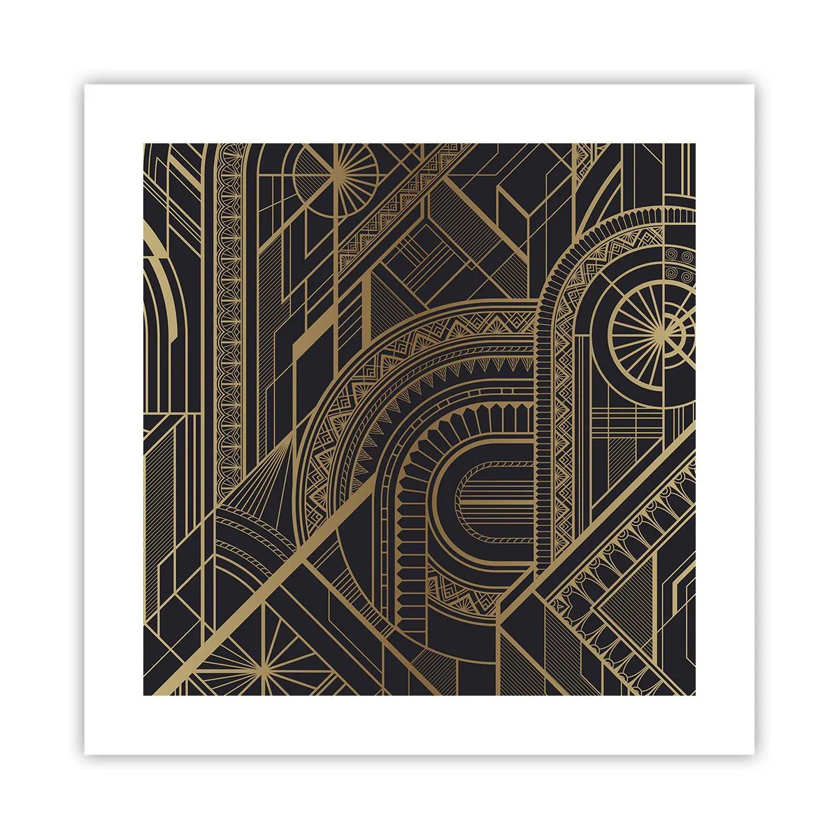 Plakat - Koncepter, idéer, planer - 40x40 cm