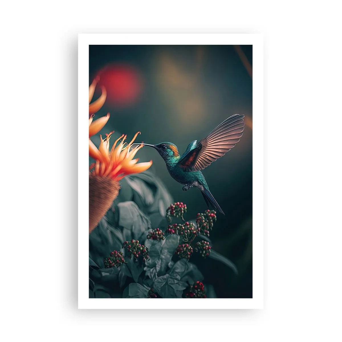 Plakat - Et virkelig farverigt liv - 61x91 cm