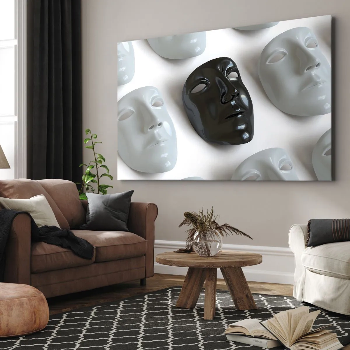 Lærredstryk - Billede på lærred - Hvordan skiller man sig ud? - 100x70 cm