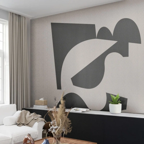 Fototapet Premium Sand - Sammensæt din egen - Abstraktion, Boho, Minimalisme - 450x315 cm