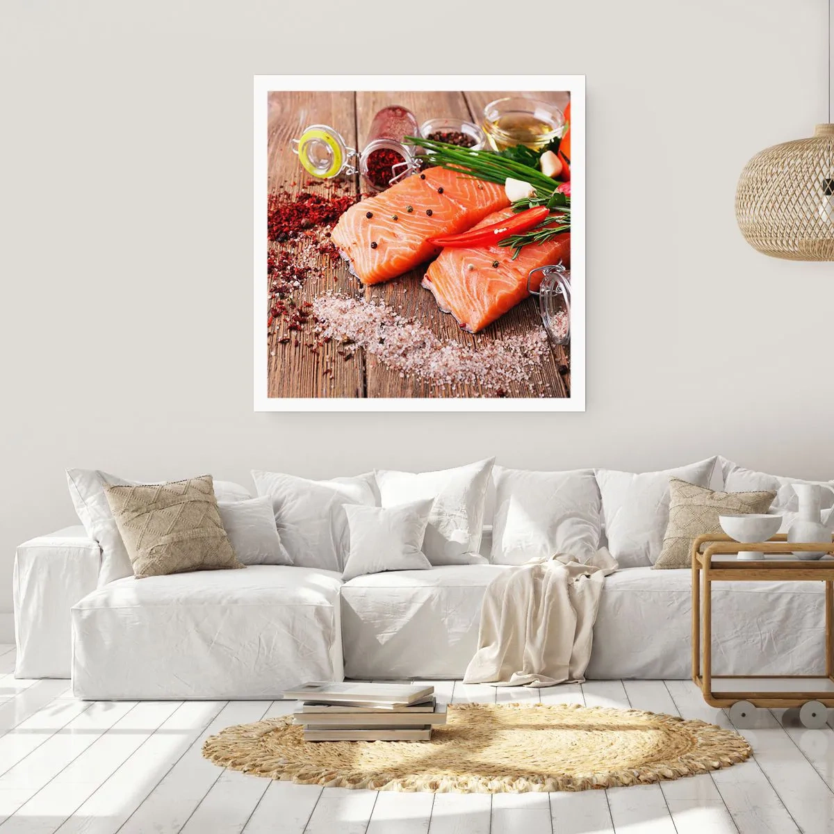 Plakat - Norske køkken eventyr - 50x50 cm